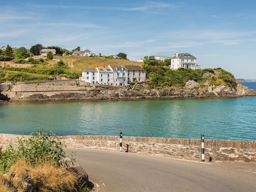 View of cottage from across the bay  | Mermaid Cottage - Portmellon Fishermans Cottages, Portmellon
