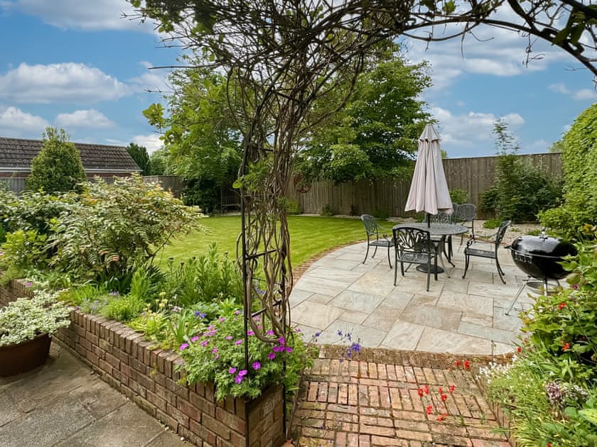 Outdoor area | Lilium Cottage, North Somercotes