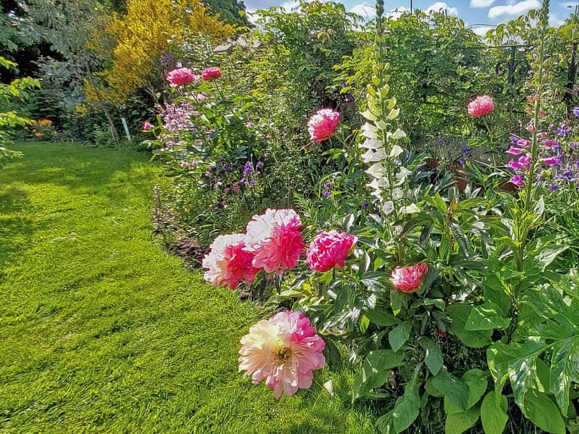 Garden | Cider Cottage - Higher Checkridge Farm, Hawkchurch, near Lyme Regis