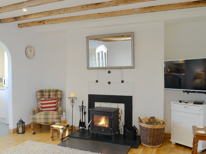 Characterful living room | Honeysuckle Cottage, Dreghorn, near Irvine
