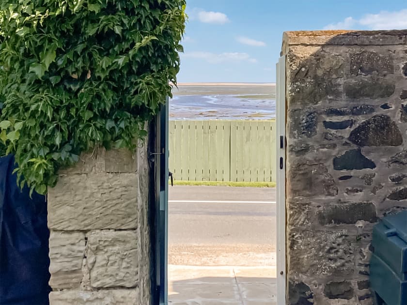 Outdoor area | Millhouse Cottage, Bamburgh