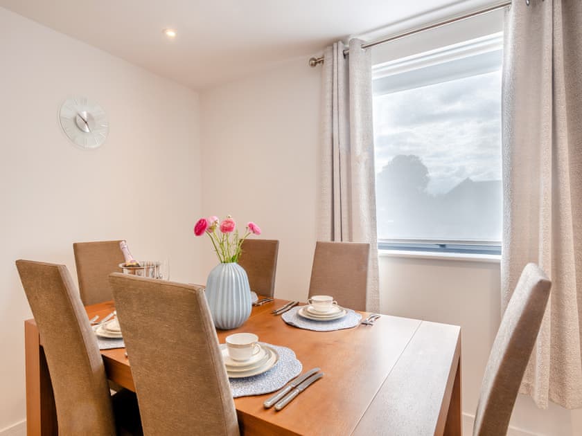 Dining room | Hollyhocks-  The Loft at The Gatehouse - Hollyhocks, Holt