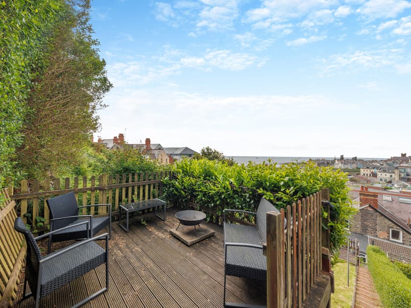 Terrace | Harbour View House, Aberystwyth
