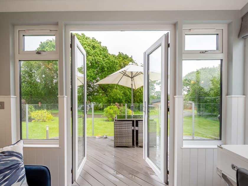 Outdoor area | Lodge Twenty Six, Pwllheli