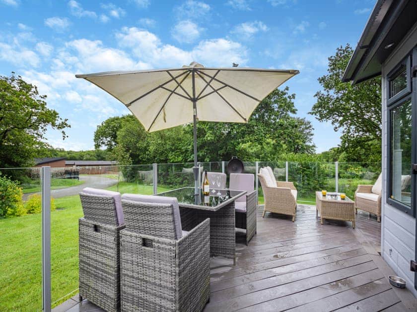 Terrace | Lodge Twenty Six, Pwllheli