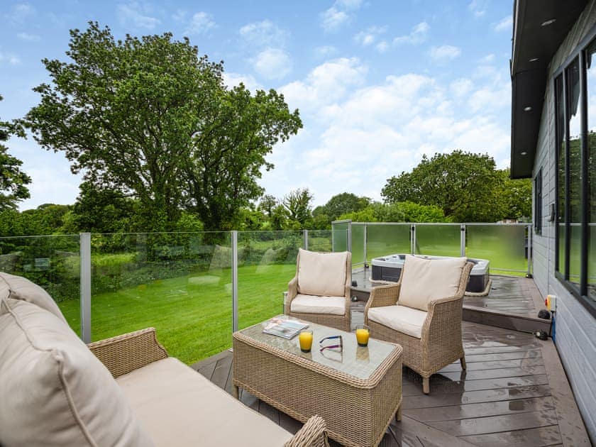 Terrace | Lodge Twenty Six, Pwllheli