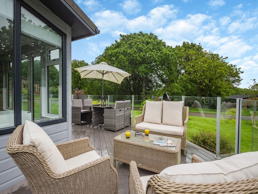 Terrace | Lodge Twenty Six, Pwllheli
