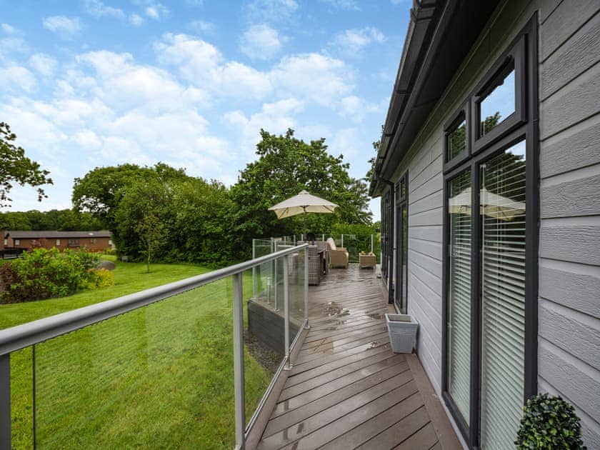 Terrace | Lodge Twenty Six, Pwllheli