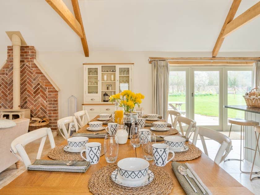 Dining Area | Budding - Lower Ledge Farm, Doynton, near Bath