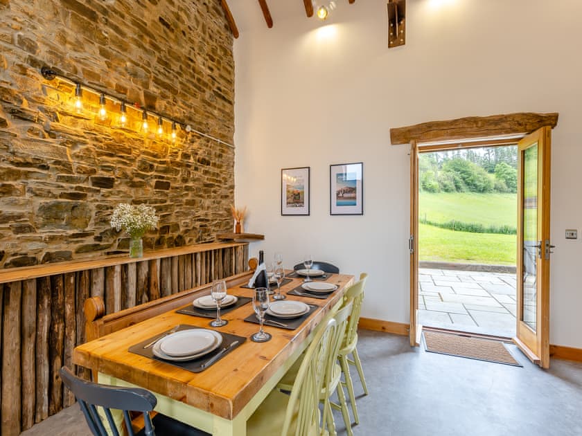 Living room/dining room | Ty Carreg, Southgate, near Aberystwyth