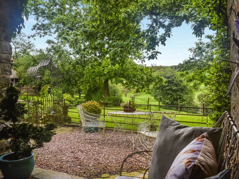 Outdoor area | Riverside Cottage, Paythorne, near Clitheroe and the Ribble Valley