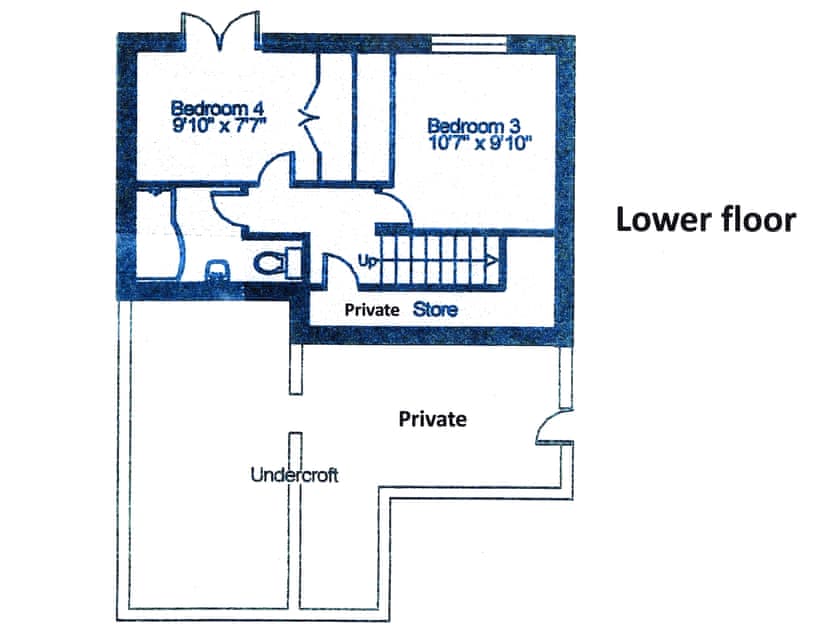 Lower floor plan | Bramblebank, Ambleside