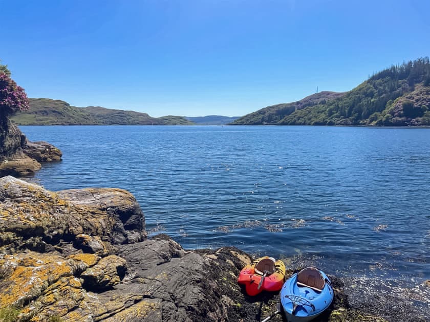 Protected waters – prefect for water sports and nature watching | Tigh-na-Creige, Colintraive