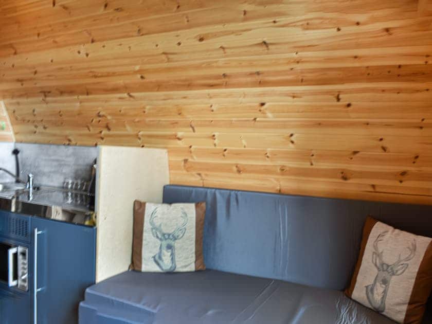 Living area | The Garden Pod, Brechin