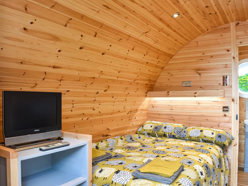 Double bedroom | The Garden Pod, Brechin