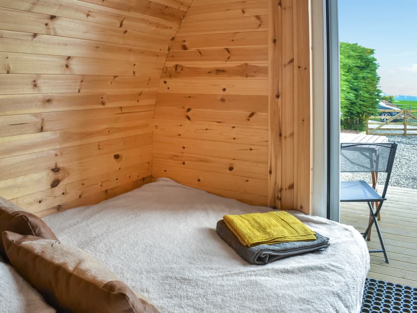 Double bedroom | The Garden Pod, Brechin