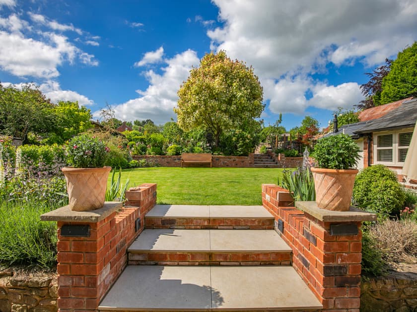 Overlooking Owners Garden | The School Room, Dymock
