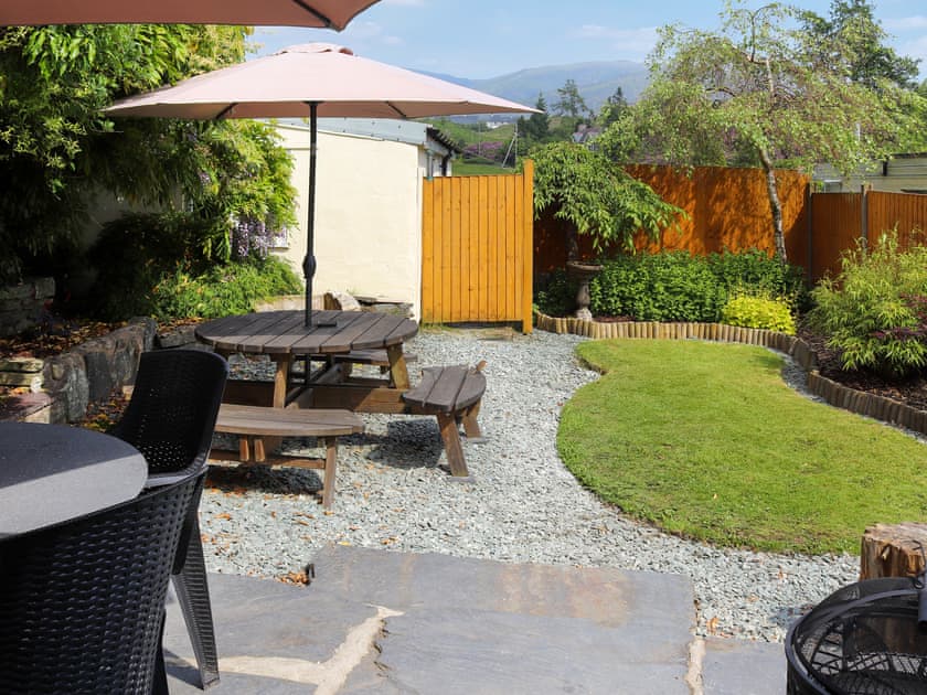 Garden | Bwthyn Afon, Blaenau Ffestiniog