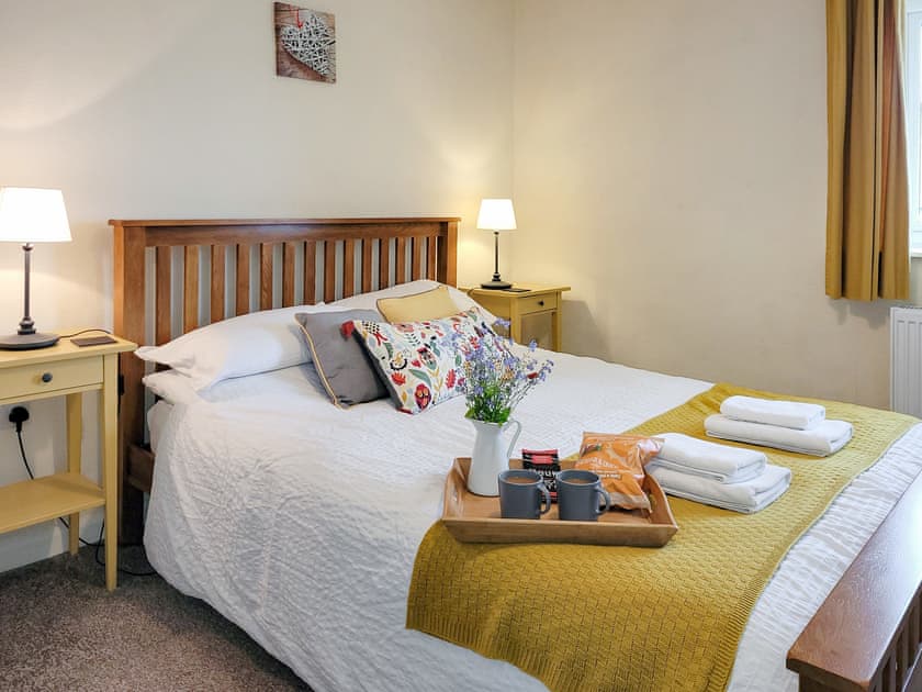 Comfortable double bedroom | Bryn Boda, Nantglyn, near Denbigh