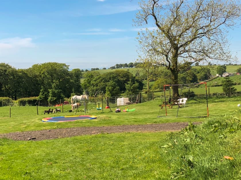 Garden and grounds | Old Barn Farmhouse - Old Barn Farm, Uplawmoor, near Paisley