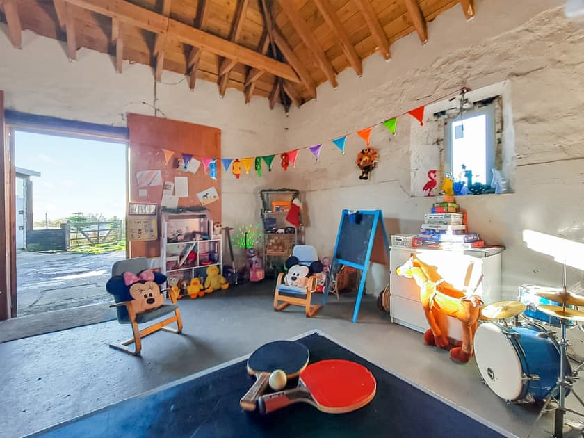 Games room | Old Barn Farmhouse - Old Barn Farm, Uplawmoor, near Paisley