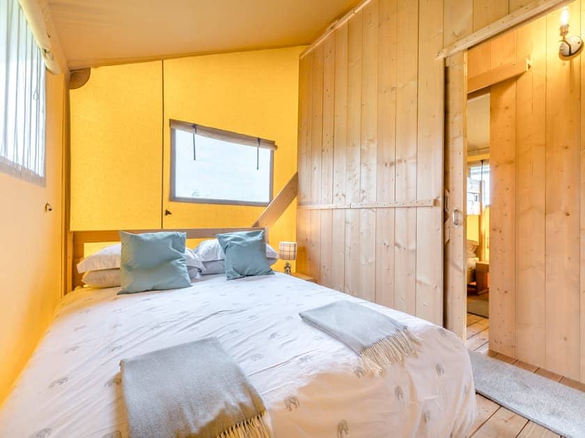 Double bedroom | Fallow - Hawthorns Glamping, Foxley, near Dereham
