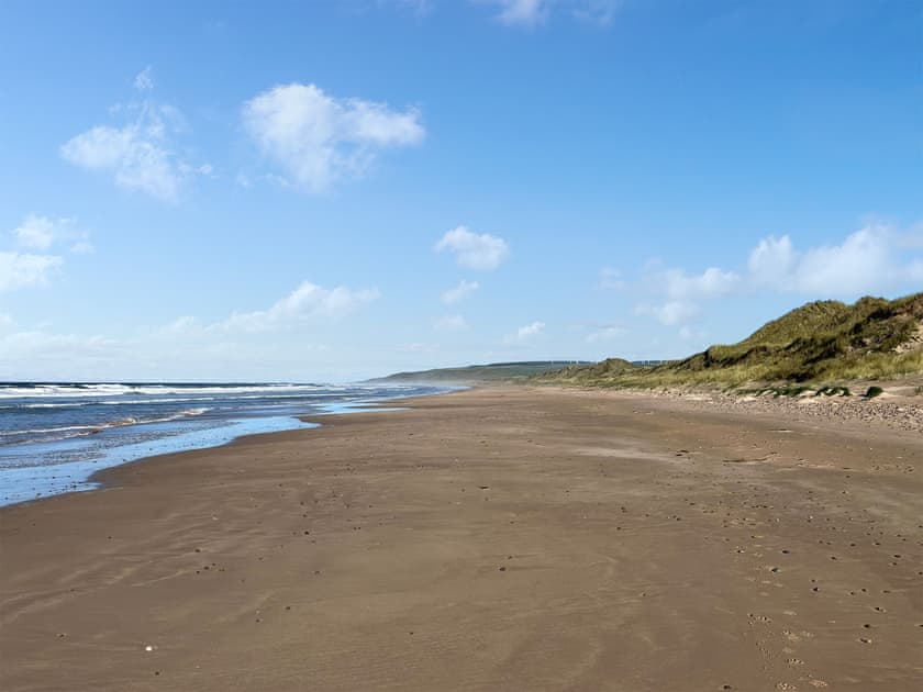 Many beaches in the surrounding area, nearest one 2 Miles downhill to the bay | Ballygroggan Bungalow - Ballygroggan Farm, Machrihanish, near Campbeltown