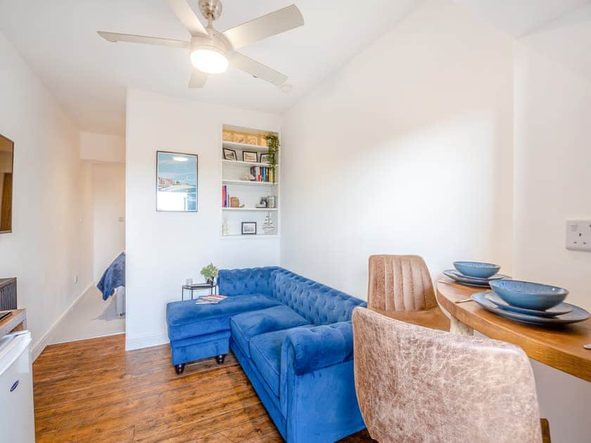 Open plan living space | Beach Front Apartment, Rhos-on-Sea