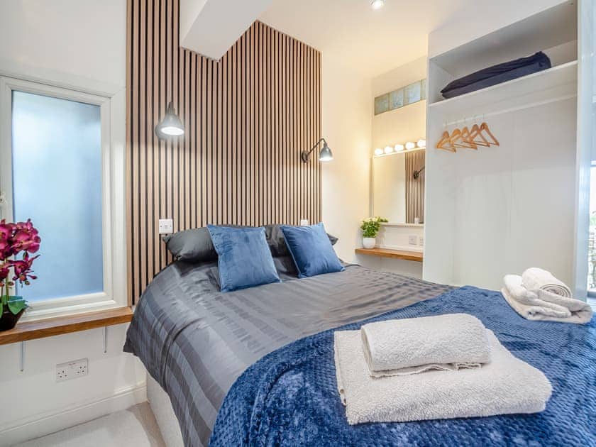 Bedroom | Beach Front Apartment, Rhos-on-Sea