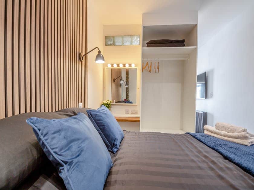 Bedroom | Beach Front Apartment, Rhos-on-Sea