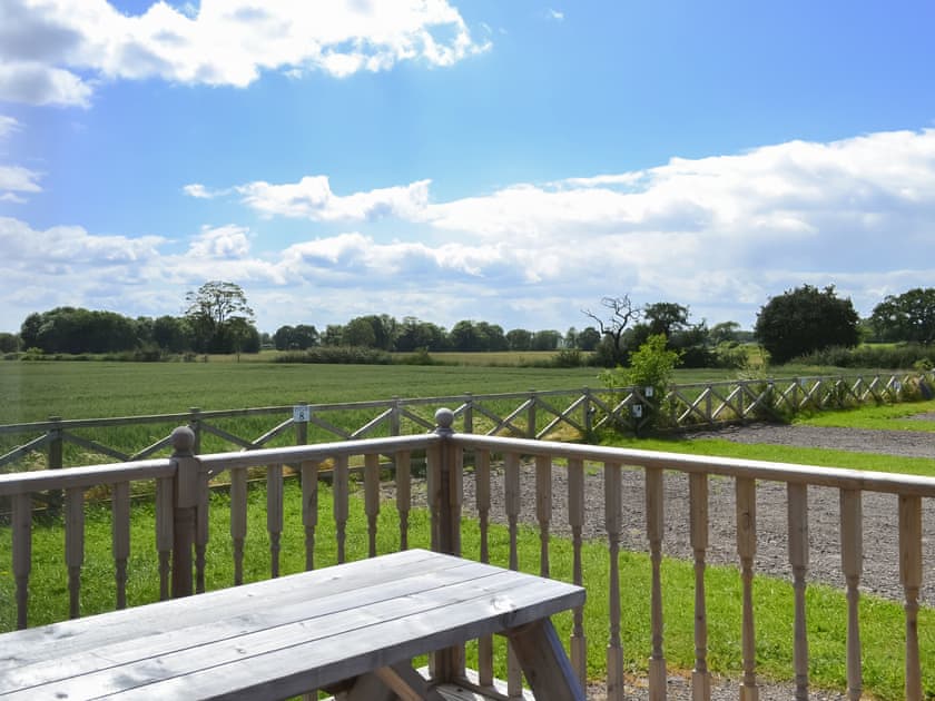 Terrace | Daisy Glamping Pod, Hatfield
