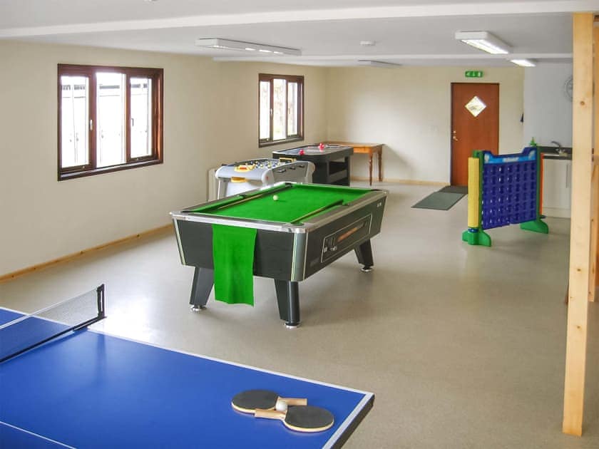 Games room | Stour Cross Farm- Hardy Chalet - Stour Cross Farm, West Stour, near Gillingham