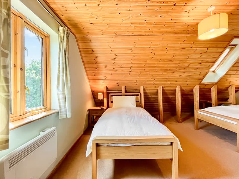 Twin bedroom | Melbury Chalet - Stour Cross Farm, West Stour, near Gillingham