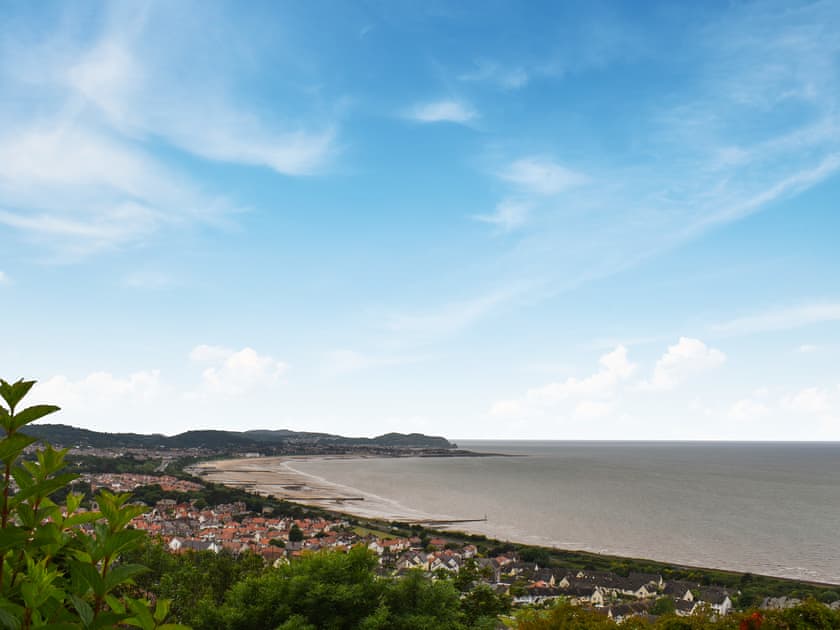 View from the garden  | The Eyrie, Old Colwyn, near Colwyn Bay