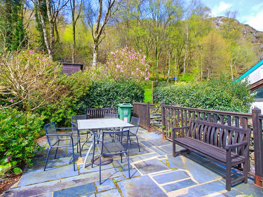 Outdoor area | Siop Fach Cottage, Beddgelert