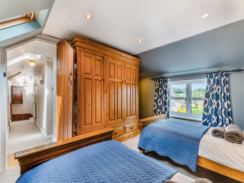 Twin bedroom | Perkins Cottage, Woolley Moor, near Alfreton