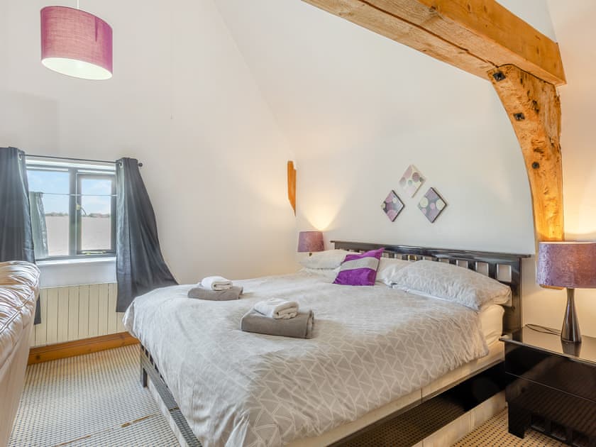 Double bedroom | Clamp Farm Barn, Creeting St Peter, near Stowmarket