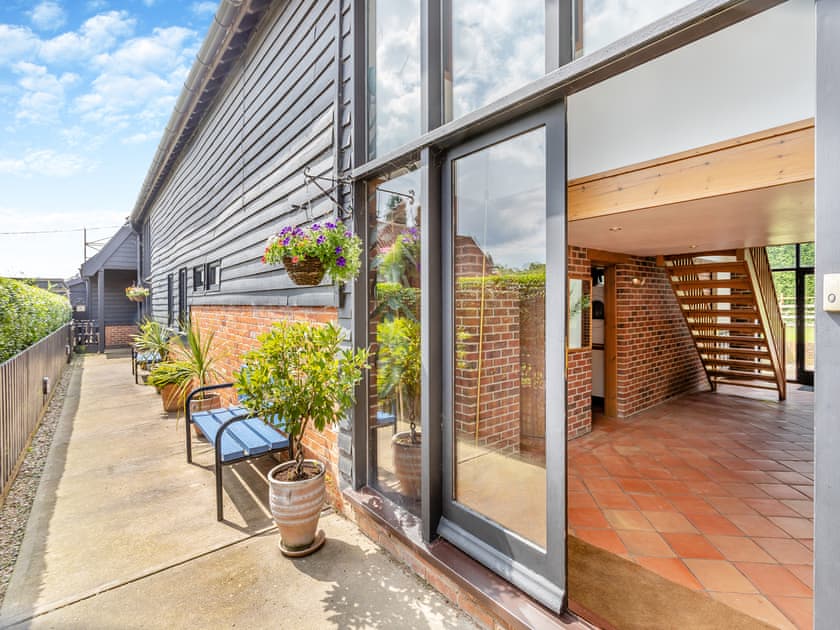 Outdoor area | Clamp Farm Barn, Creeting St Peter, near Stowmarket