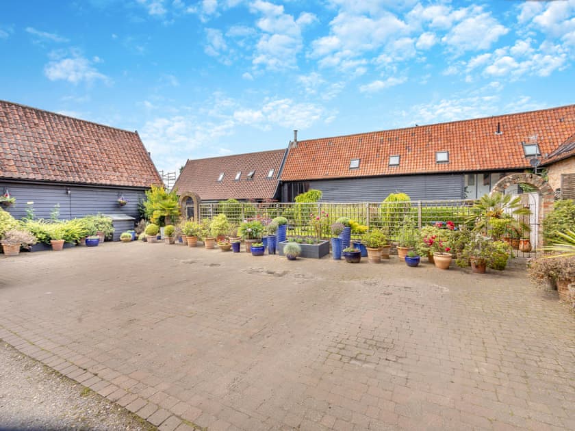 Outdoor area | Clamp Farm Barn, Creeting St Peter, near Stowmarket