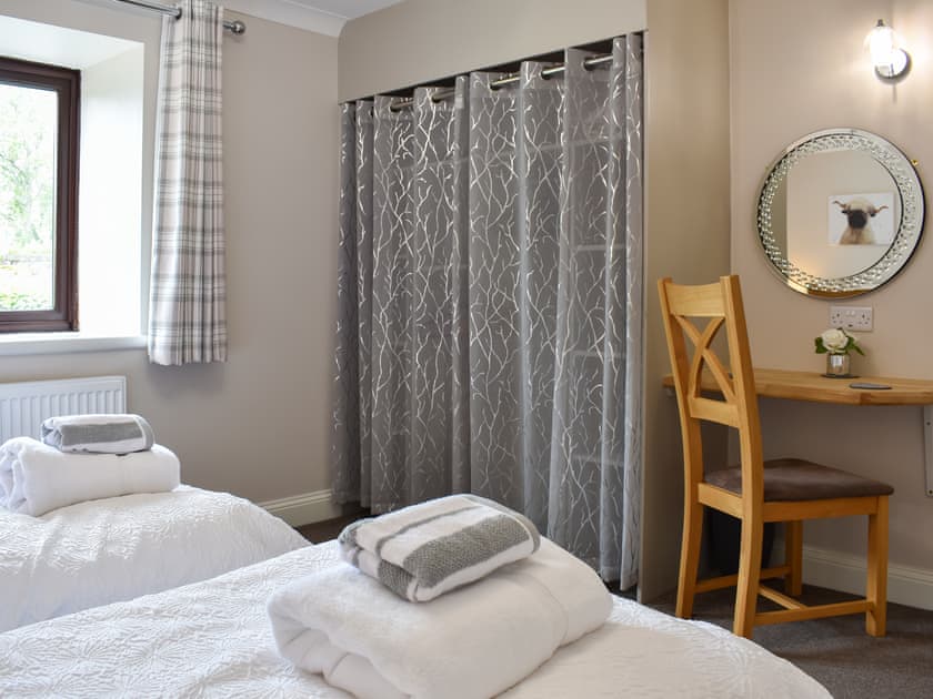 Twin bedroom | The Martins - Irton House Farm, Isel, near Cockermouth