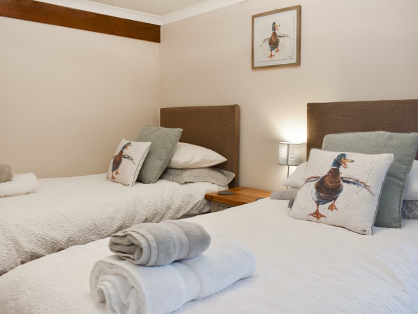 Twin bedroom | The Martins - Irton House Farm, Isel, near Cockermouth