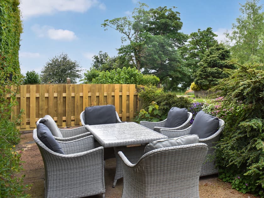 Sitting-out-area | The Martins - Irton House Farm, Isel, near Cockermouth