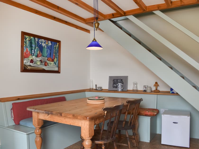 Kitchen/diner | Corner Cottage - Portmellon Fishermans Cottages, Portmellon