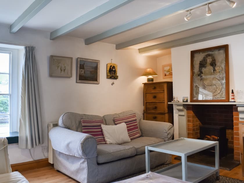 Living area | Mermaid Cottage - Portmellon Fishermans Cottages, Portmellon