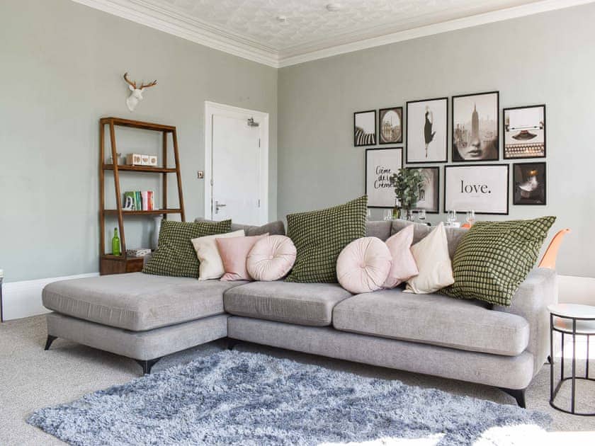 Living area | Apartment 2 - Crescent Apartments, Scarborough