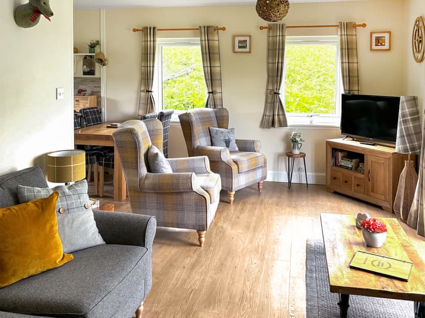 Living area | Lyon Lodge, Aberfeldy