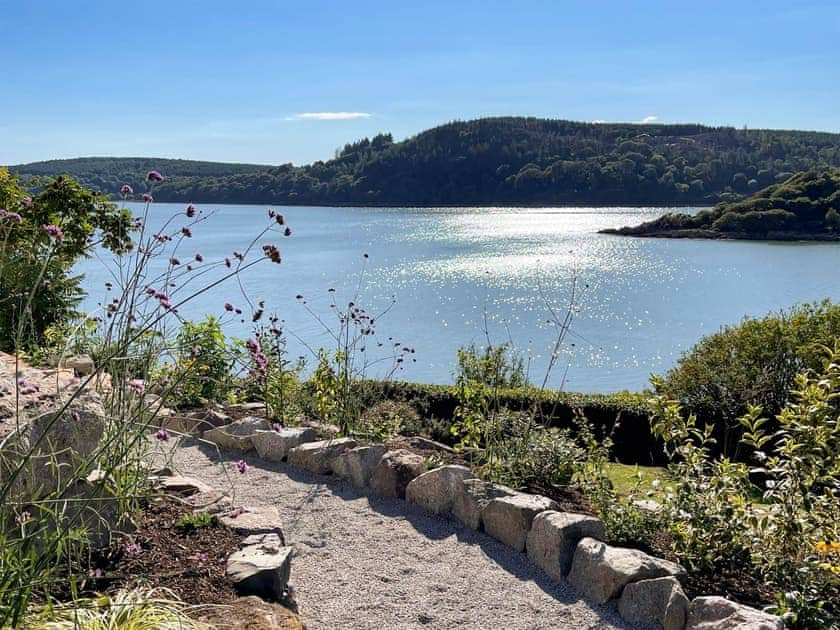 Back garden  | Berkeley, Kippford, near Dalbeattie