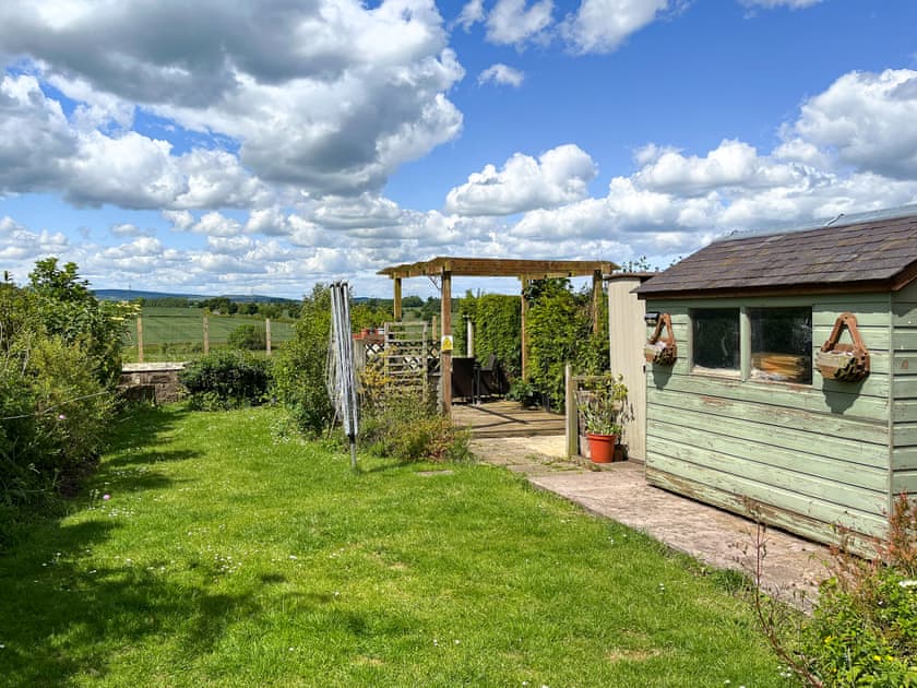 Outdoor area | Swinton Mill Farm Cottage, Duns