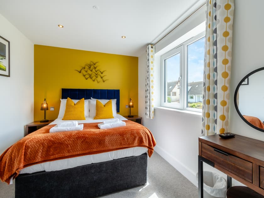 Double bedroom | Ty Ynys - Gwbert Holiday Cottages, Gwbert, near Cardigan