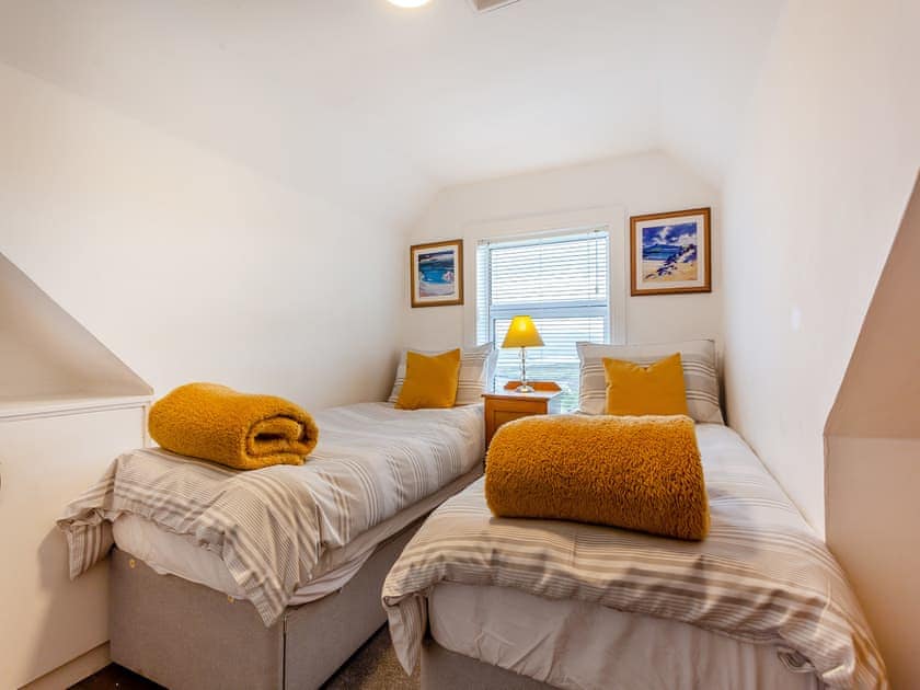 Twin bedroom | Sgath na Craig, Upper Colbost, near Glendale